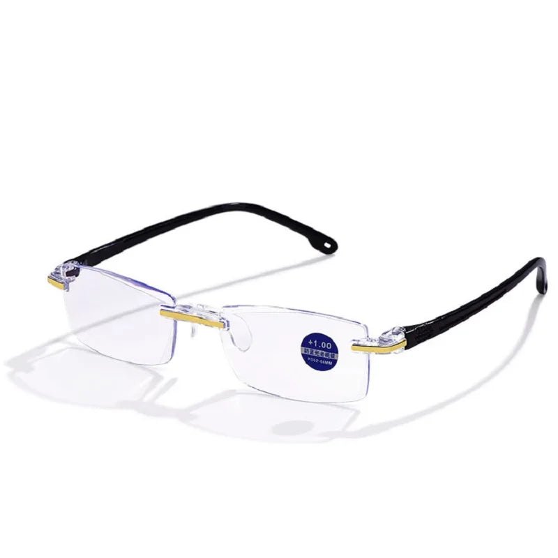 Men's Reading Glasses Smart Glasses With Automatic Adjustment Lens Dimming Glasse Women Anti - blue Light +1.0 - +4.0 Reading Mirror - Lacatang Shop