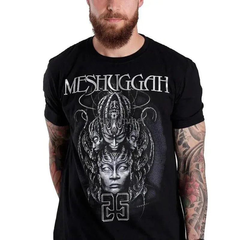 Meshuggah 25 Years T Shirt Tee Trend Clothing Size Xs 5Xl - Lacatang Shop