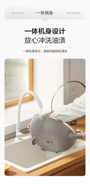 Midea Non - Flower Core Electric Frying Pan For Home Non - Stick Pan Multi - Functional Cooking and Cooking Integrated Large Capacity Electric Hot Pot - Lacatang Shop