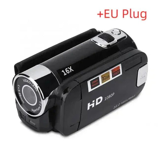 Mini Children's Digital Camera 270 Degree Rotation Screen HD 2MP Kids Birthday Christmas Gift Portable Photo Video Camcorder - Lacatang Shop