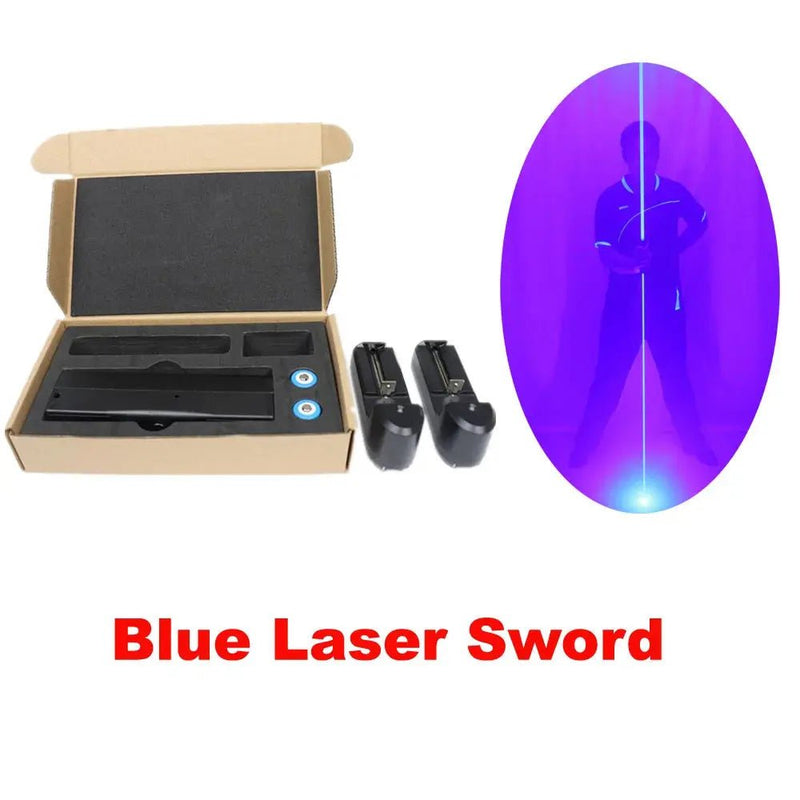 Mini Dual Direction Bule Laser Sword For Laser Man Show Double Headed Wide Beam Green Red Laser Pointer - Lacatang Shop