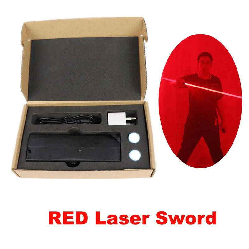Mini Dual Direction Bule Laser Sword For Laser Man Show Double Headed Wide Beam Green Red Laser Pointer - Lacatang Shop