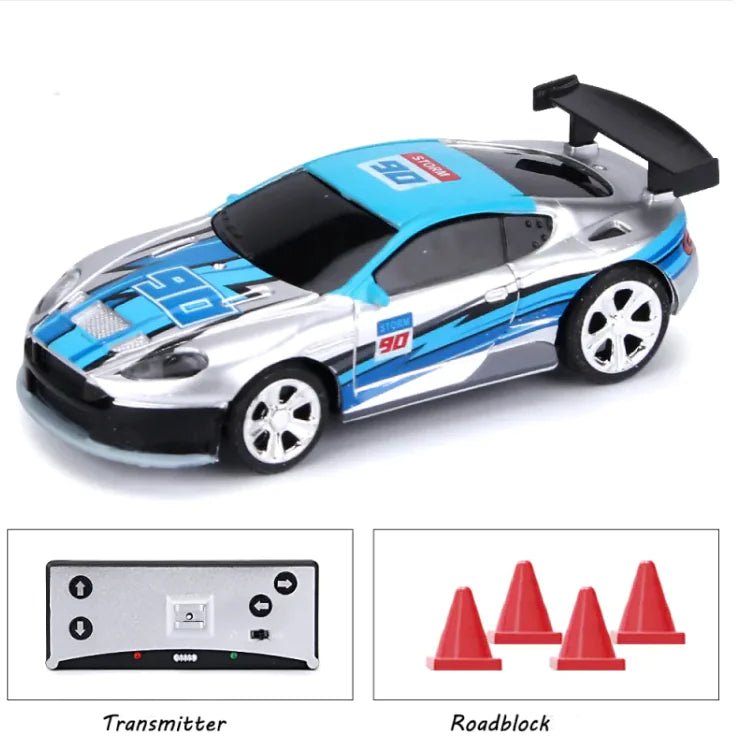 Mini RC Car with Remote Control - 1:58 Scale Racing Car - Lacatang Shop