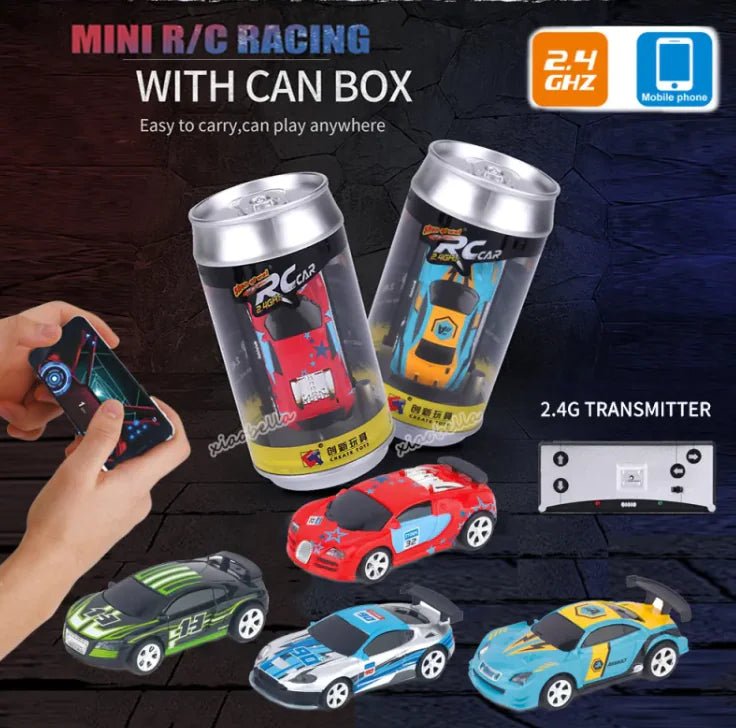 Mini RC Car with Remote Control - 1:58 Scale Racing Car - Lacatang Shop