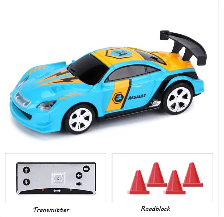 Mini RC Car with Remote Control - 1:58 Scale Racing Car - Lacatang Shop