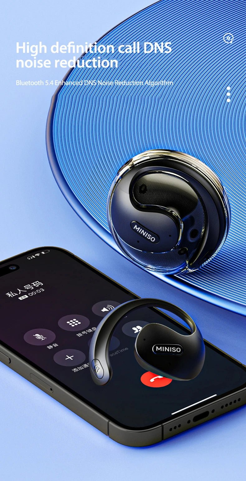 MINISO X15 Pro Bluetooth 5.4 Wireless Earphones - Lacatang Shop