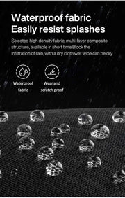 Mixi Men One Shoulder Backpack Women Sling Bag Crossbody USB Boys Cycling Sports Travel Versatile Fashion Student School - Lacatang Shop