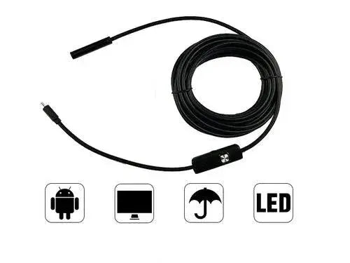 MM Class Endoscope Camera Flexible Waterproof Mini Industrial - Lacatang Shop
