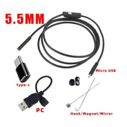 MM Class Endoscope Camera Flexible Waterproof Mini Industrial - Lacatang Shop