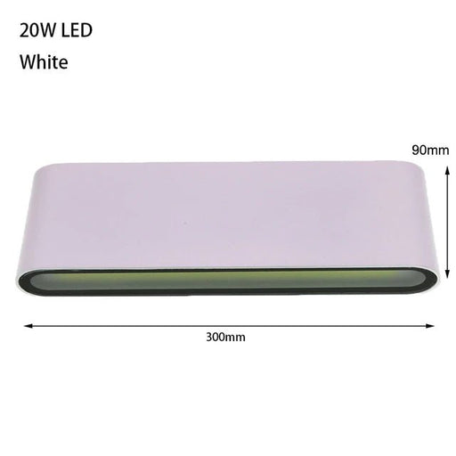 Modern IP65 Waterproof 6W/12W LED Wall Lights Indoor/Outdoor Balcony Decor Up Down Dual - Head Aluminum Wall Lamp Sconce Fixture - Lacatang Shop