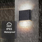 Modern IP65 Waterproof LED Wall Lights – 6W/12W Indoor/Outdoor