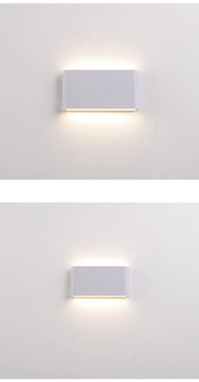 Modern IP65 Waterproof 6W/12W LED Wall Lights Indoor/Outdoor Balcony Decor Up Down Dual - Head Aluminum Wall Lamp Sconce Fixture - Lacatang Shop