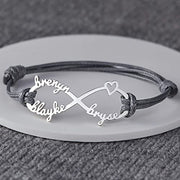 Mom Bracelet with Kids' Names - Infinity Bracelet - Lacatang Shop