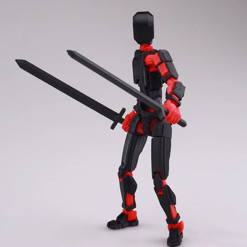 Multi - Jointed Movable Shapeshift Robot 2.0 3D Printed Mannequin Dummy 13 Action Figures Toys Kids Adults Parent - children Games - Lacatang Shop