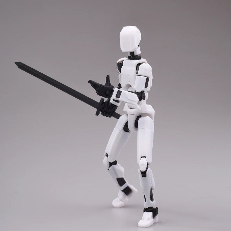 Multi - Jointed Movable Shapeshift Robot 2.0 3D Printed Mannequin Dummy 13 Action Figures Toys Kids Adults Parent - children Games - Lacatang Shop