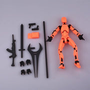 Multi - Jointed Movable Shapeshift Robot 2.0 3D Printed Mannequin Dummy 13 Action Figures Toys Kids Adults Parent - children Games - Lacatang Shop