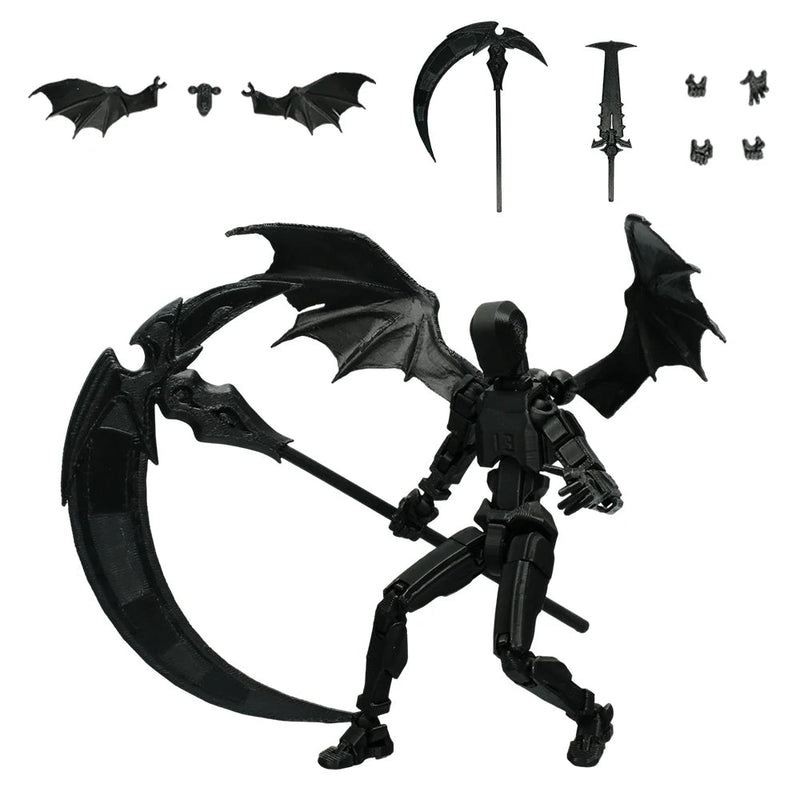 Multi - Jointed Movable Shapeshift Robot 2.0 3D Printed Mannequin Dummy 13 Action Figures Toys Kids Adults Parent - children Games - Lacatang Shop