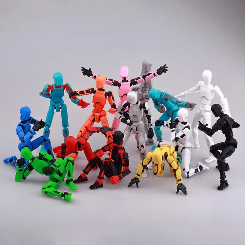 Multi - Jointed Movable Shapeshift Robot 2.0 3D Printed Mannequin Dummy 13 Action Figures Toys Kids Adults Parent - children Games - Lacatang Shop