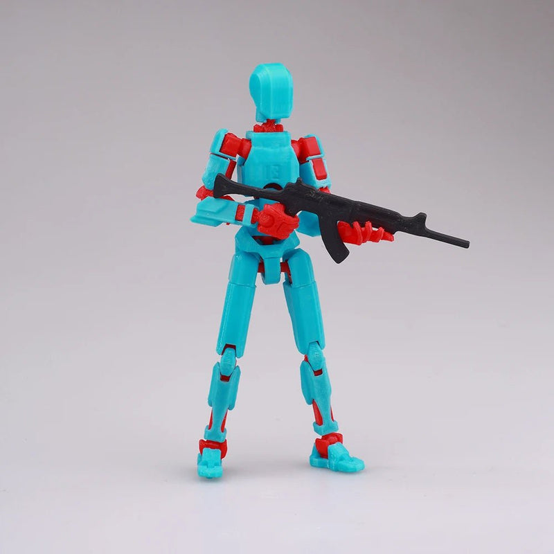 Multi - Jointed Movable Shapeshift Robot 2.0 3D Printed Mannequin Dummy 13 Action Figures Toys Kids Adults Parent - children Games - Lacatang Shop