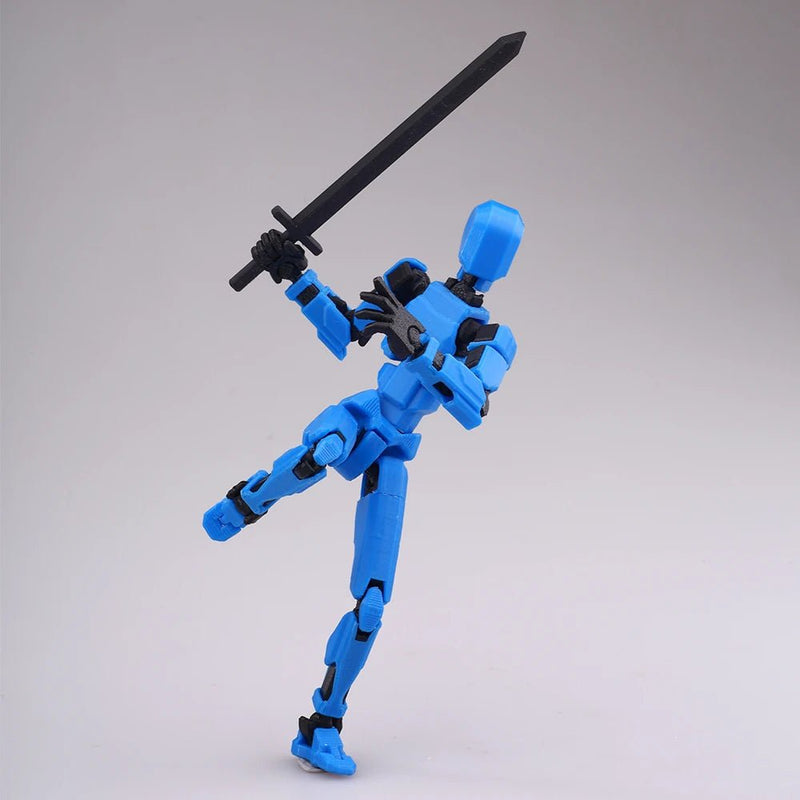 Multi - Jointed Movable Shapeshift Robot 2.0 3D Printed Mannequin Dummy 13 Action Figures Toys Kids Adults Parent - children Games - Lacatang Shop