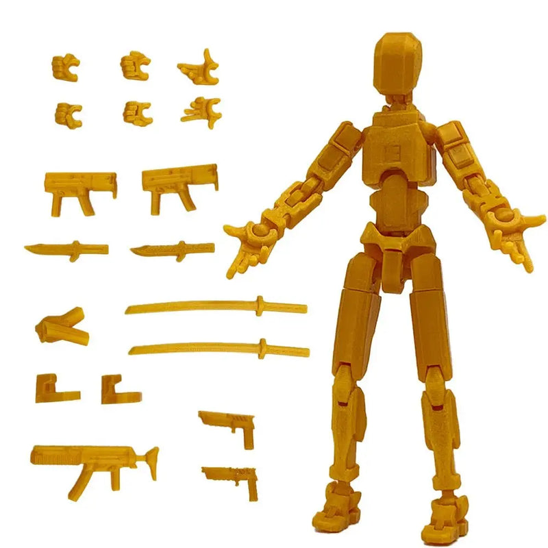 Multi - Jointed Movable Shapeshift Robot 2.0 3D Printed Mannequin Dummy 13 Action Figures Toys Kids Adults Parent - children Games - Lacatang Shop