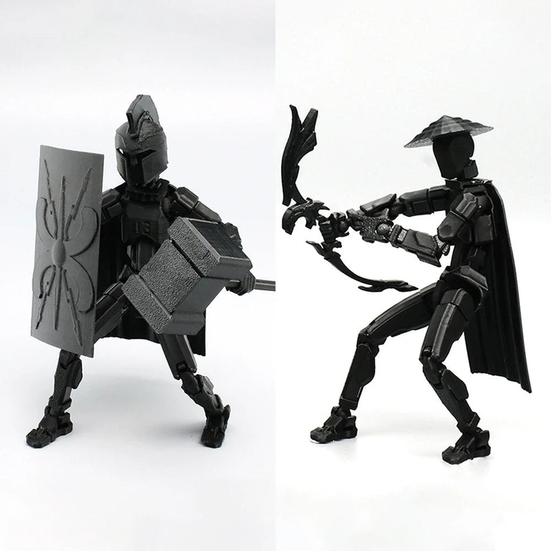 Multi - Jointed Movable Shapeshift Robot 2.0 3D Printed Mannequin Dummy 13 Action Figures Toys Kids Adults Parent - children Games - Lacatang Shop