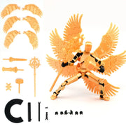 Multi - Jointed Movable Shapeshift Robot 2.0 3D Printed Mannequin Dummy 13 Action Figures Toys Kids Adults Parent - children Games - Lacatang Shop