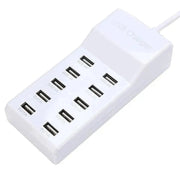 Multi - USB Charger 10 - Port 60W/12A Desktop - Lacatang Shop