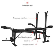 Multifunctional Adjustable Bench Press Rack for Home Gym - Lacatang Shop