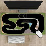 Multipurpose Non - Slip Rubber Mouse Pad 300x700mm with Traffic Simulation Design - 2mm Thickness Desk Mat - Lacatang Shop