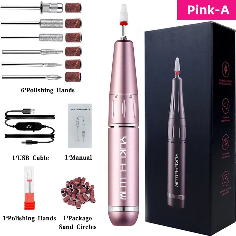 NailSculptor Pro: 40K RPM Rechargeable Drill 2023 - Lacatang Shop