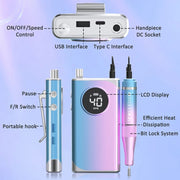 NailSculptor Pro: 40K RPM Rechargeable Drill 2023 - Lacatang Shop