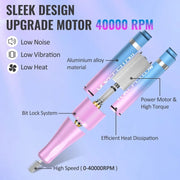 NailSculptor Pro: 40K RPM Rechargeable Drill 2023 - Lacatang Shop