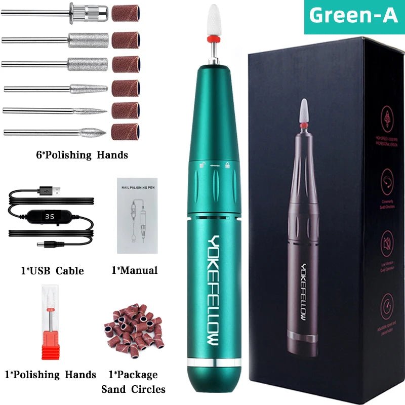 NailSculptor Pro: 40K RPM Rechargeable Drill 2023 - Lacatang Shop