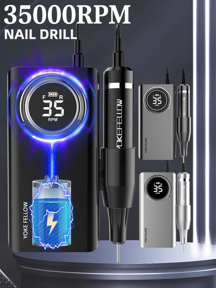 NailSculptor Pro: 40K RPM Rechargeable Drill 2023 - Lacatang Shop