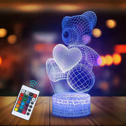 Neon Glow 3D Acrylic Night Light - Xmas & More - Lacatang Shop