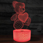Neon Glow 3D Acrylic Night Light - Xmas & More - Lacatang Shop
