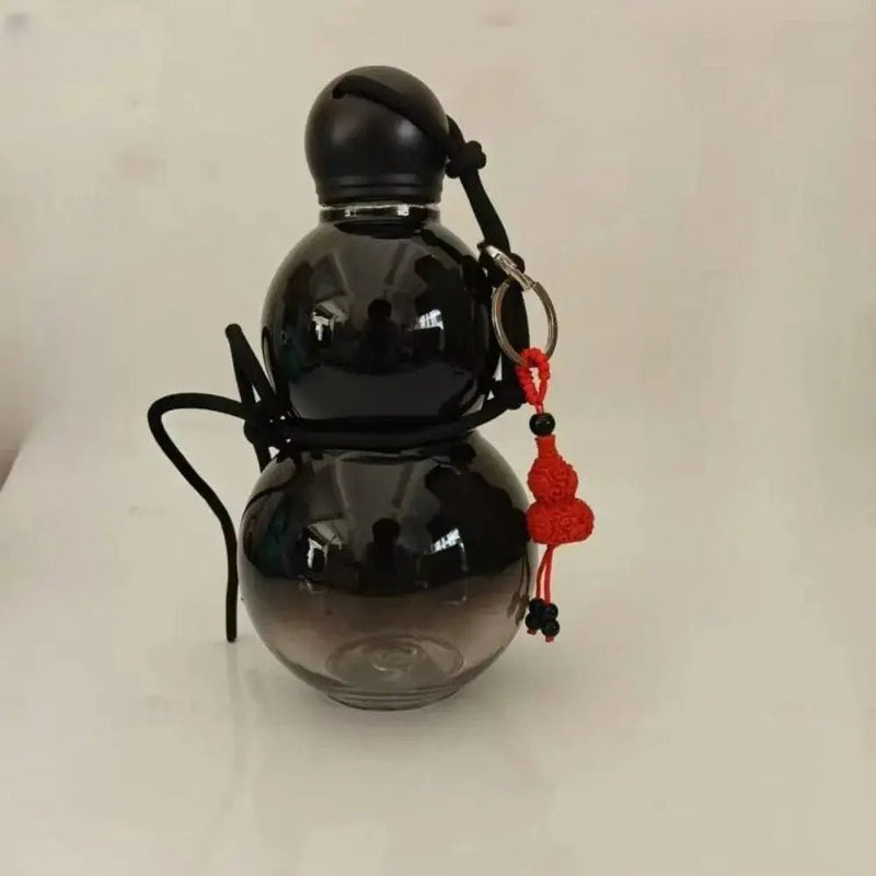 New Chinese Retro - Inspired Gourd Water Bottle 800ML Large Capacity Wine Bottle PC Durable Water Kettle Sports - Lacatang Shop