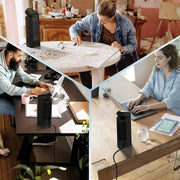 New era of smart heating: the perfect combination of digital ceramic room tower heater and CT16670 remote control - Lacatang Shop