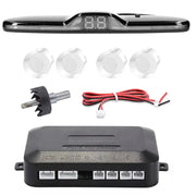 New LED Parking Sensor System Backlight Parktronic Monitor Display Kit Backup Detector Assistant 4 Probes - Lacatang Shop