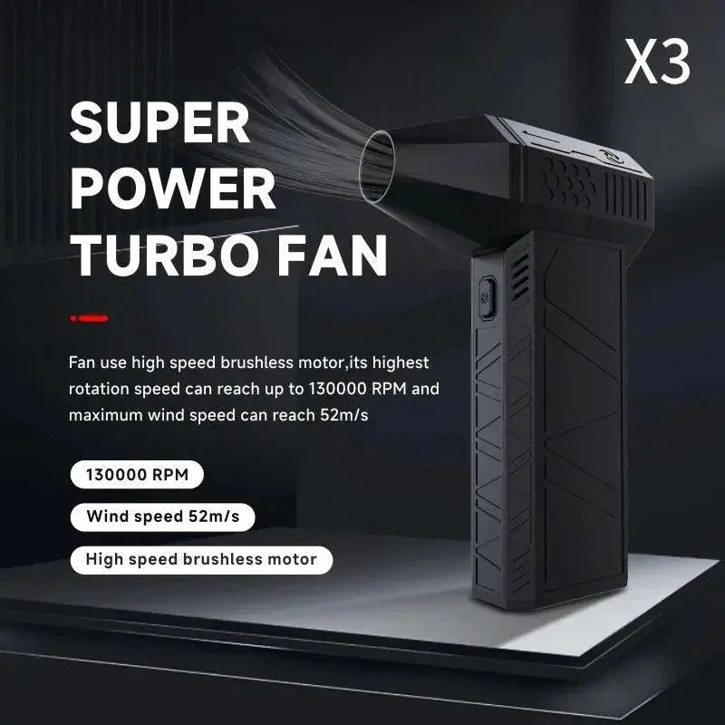 New Mini Turbo Violent Fan X3 - Compact and Powerful Cooling Solution