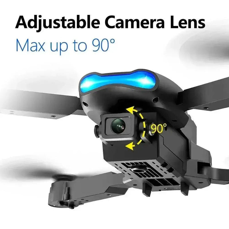 New One - click Drone E99 UAV 360 - degree Rotating Folding MINI Remote - Lacatang Shop