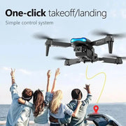 New One - click Drone E99 UAV 360 - degree Rotating Folding MINI Remote - Lacatang Shop