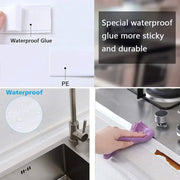 New Sealing Strip Bathroom Shower Sink Bath Caulk Tape White PVC Self Adhesive Waterproof Wall Tape for Bathroom Kitchen - Lacatang Shop