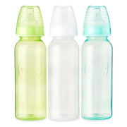 Newborn Standard Neck Tinted Bottle, 9 Fl Oz, 0+ Months, 3 Pack, Multicolor - Lacatang Shop
