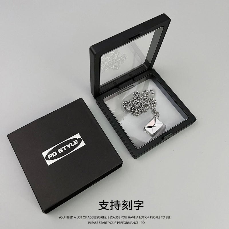 Niche Style Pdstyle Titanium Steel Girls' Practical Necklace - Lacatang Shop