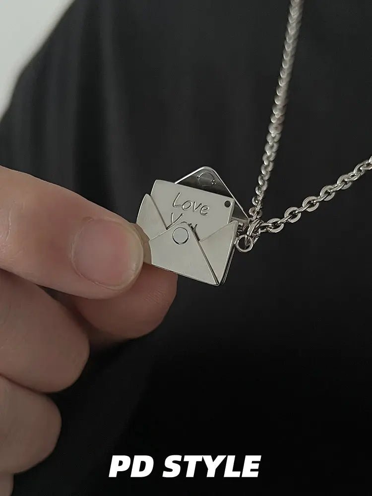 Niche Style Pdstyle Titanium Steel Girls' Practical Necklace - Lacatang Shop