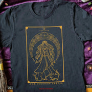 Norse Goddess Freyja Tarot Card T Shirt Pagan for Women Witch Witchcraft Clothing Witchy Wicca Wiccan - Lacatang Shop