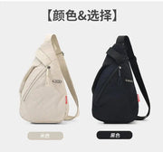 Nylon Zipper 2024 Hot Selling Waist Packs Solid Color Versatile Casual Chest Bag Soft Neutral Style Designer Crossbody Bag - Lacatang Shop