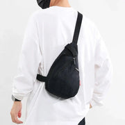 Nylon Zipper 2024 Hot Selling Waist Packs Solid Color Versatile Casual Chest Bag Soft Neutral Style Designer Crossbody Bag - Lacatang Shop
